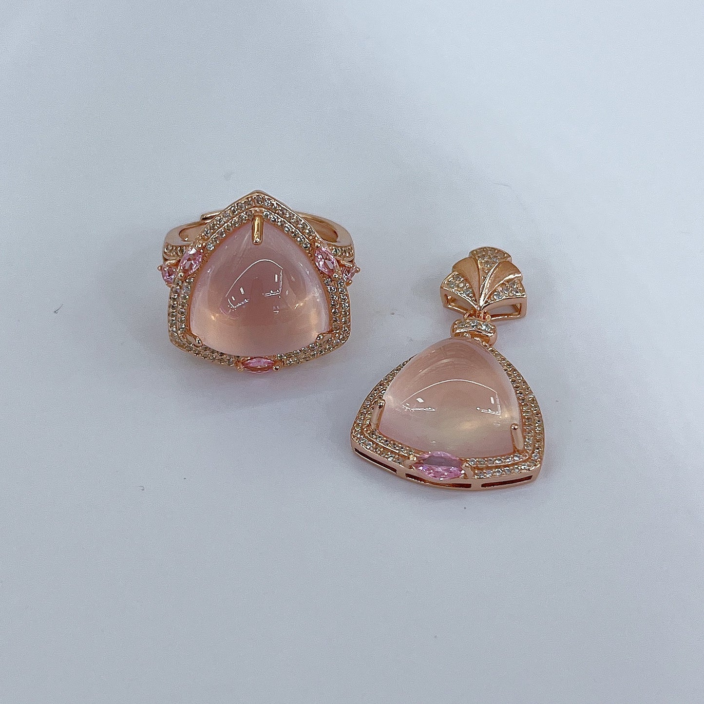 S925純銀項鏈|玫瑰金