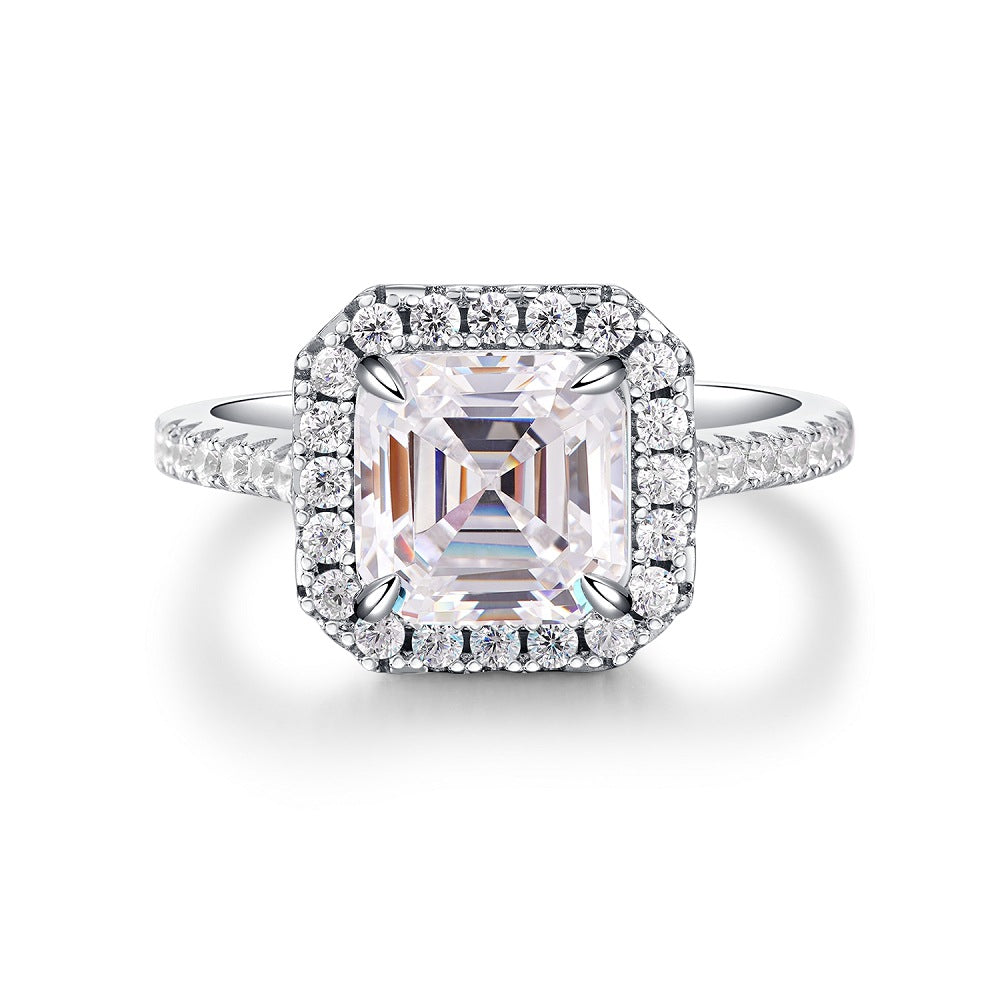 S925純銀莫桑石首飾|白藍綠鑽|輕奢精緻