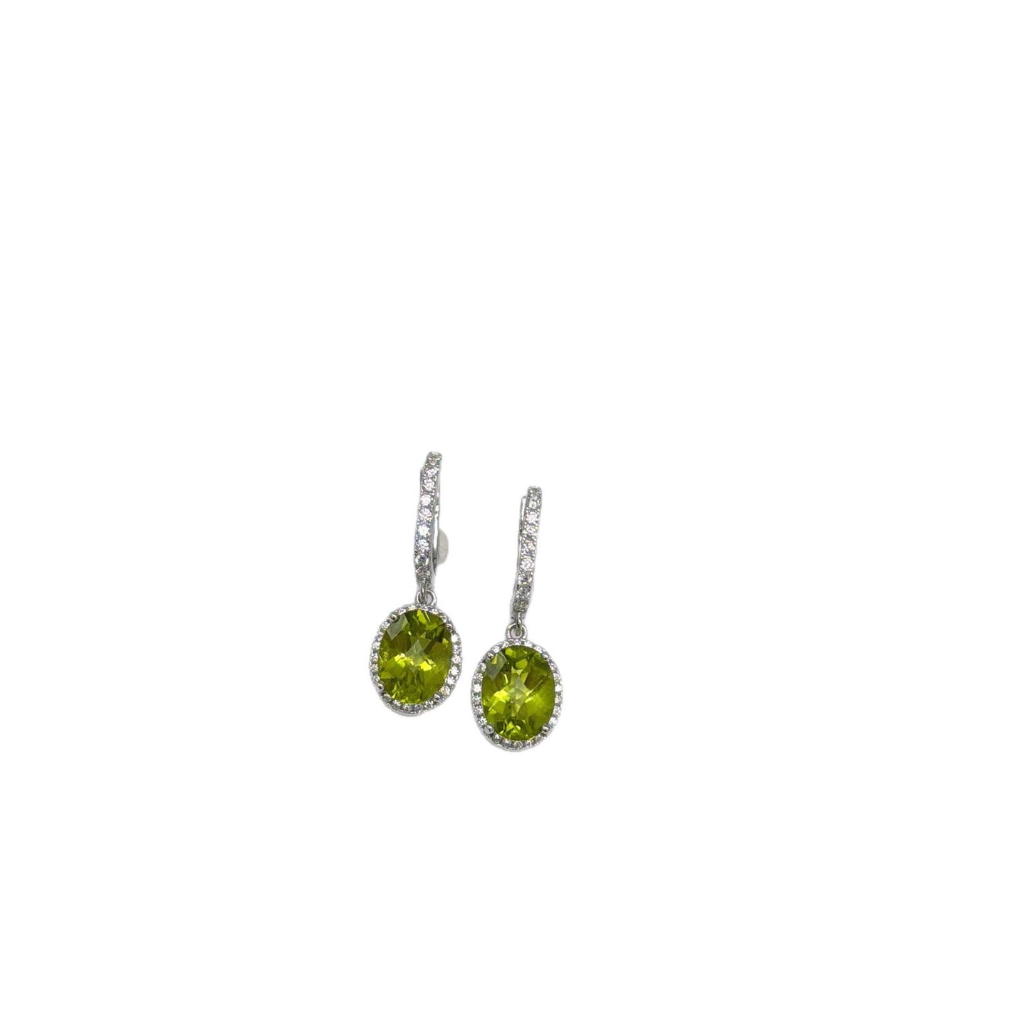 S925純銀耳飾|橢圓