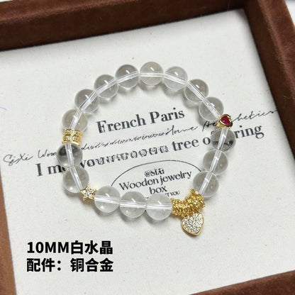 S925純銀莫桑石首飾｜心形紫鑽｜輕奢精緻