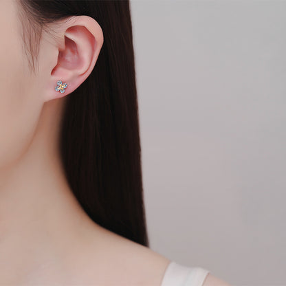 S925純銀莫桑石首飾｜香檳鑽80分｜香檳金簡約