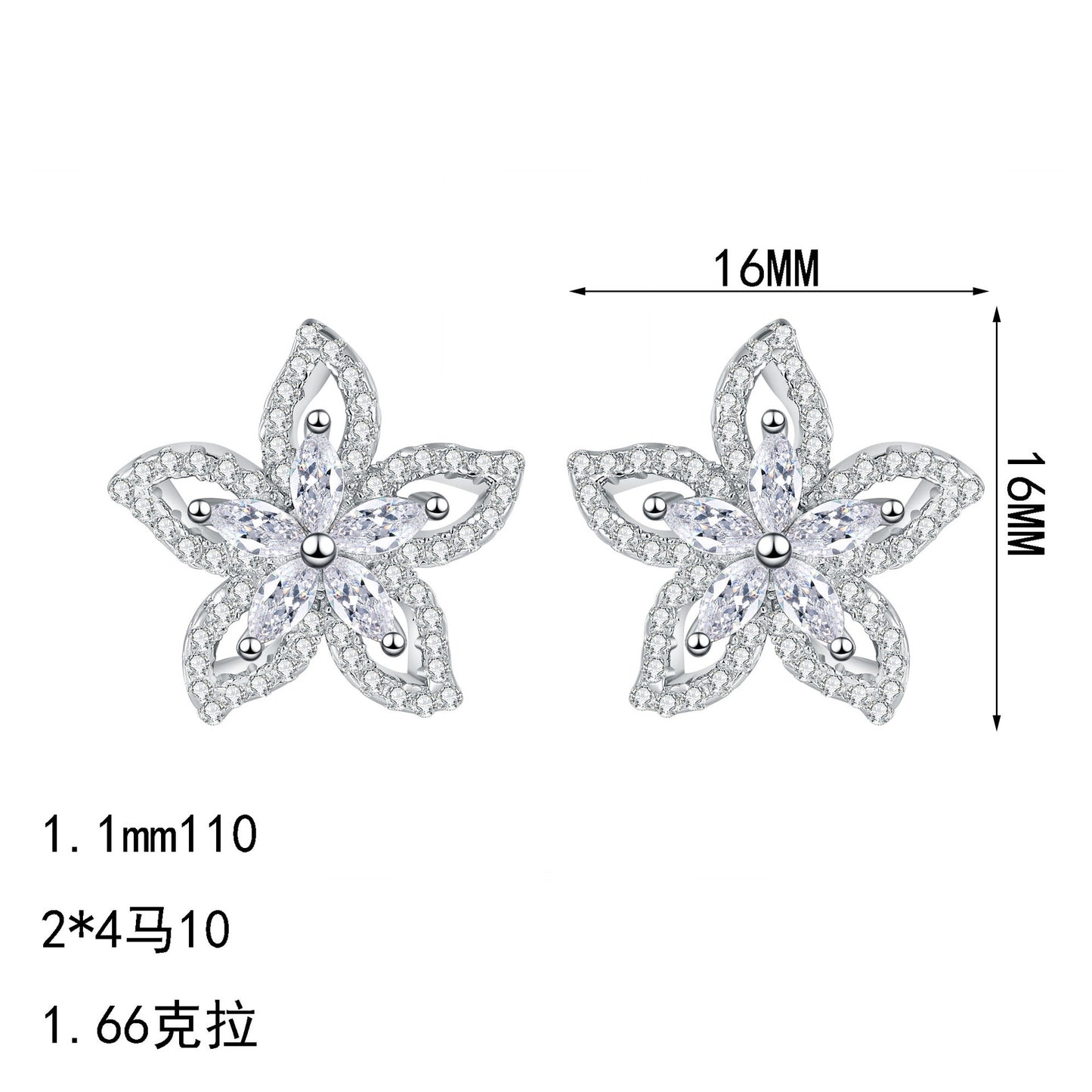 S925純銀莫桑石首飾｜1.66克拉｜高級感