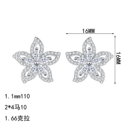 S925純銀莫桑石首飾｜1.66克拉｜高級感