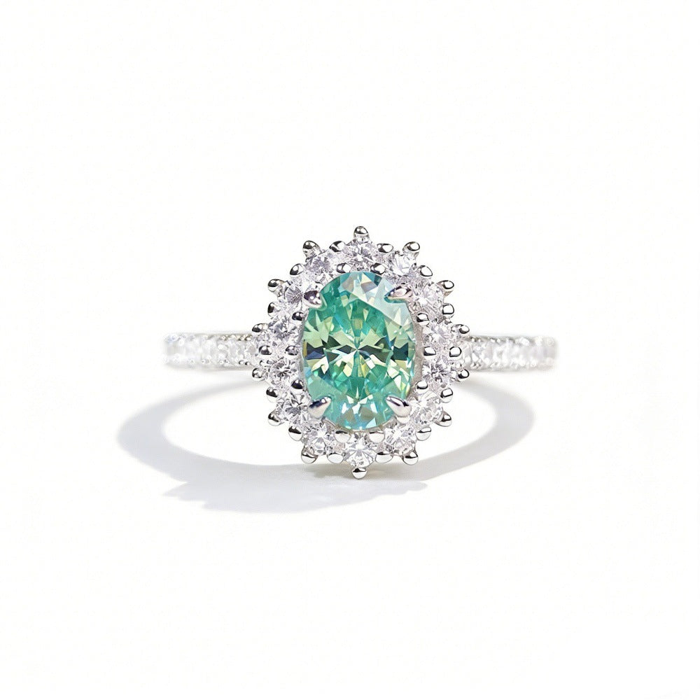 S925純銀莫桑石首飾｜1克拉｜輕奢精緻
