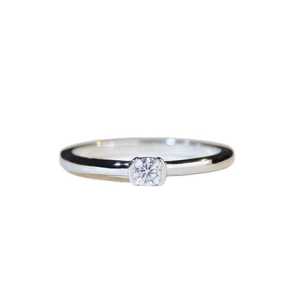 S925純銀高碳鑽首飾｜白鑽｜輕奢精緻