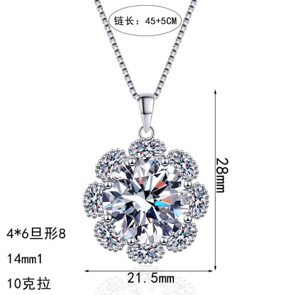 S925純銀鋯石首飾｜10克拉｜輕奢精緻