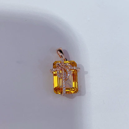 S925純銀項鏈｜玫瑰金