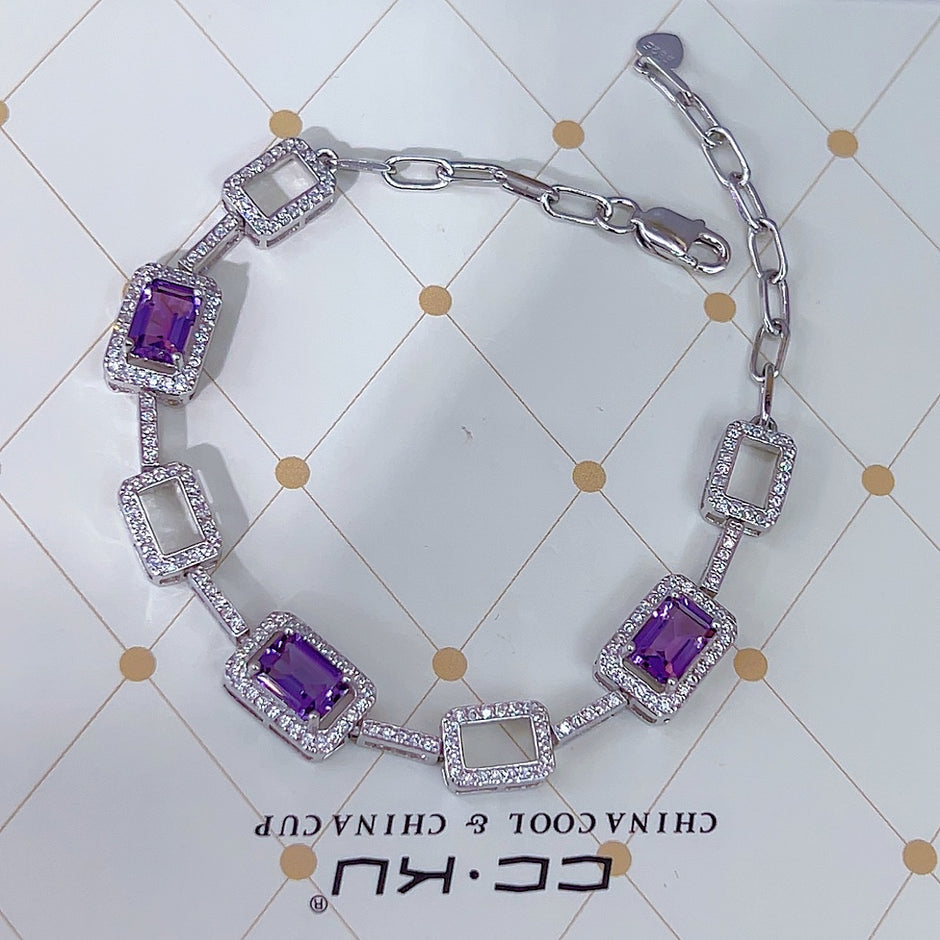 S925純銀莫桑石首飾｜祖母綠｜輕奢精緻