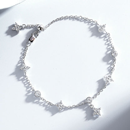 S925純銀莫桑石首飾｜輕奢精緻