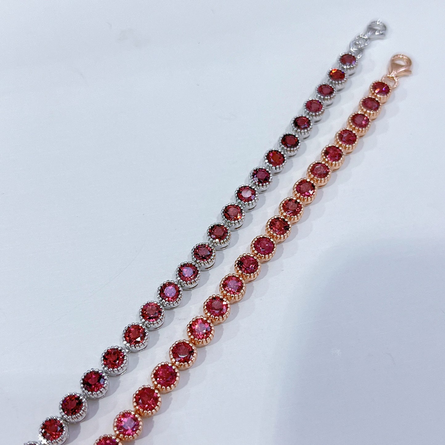 S925純銀手鏈｜玫瑰金