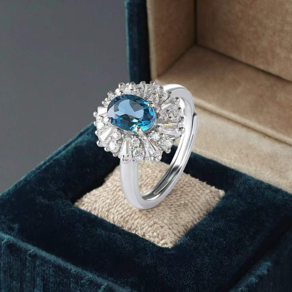 S925純銀莫桑石首飾｜橢圓｜高級感