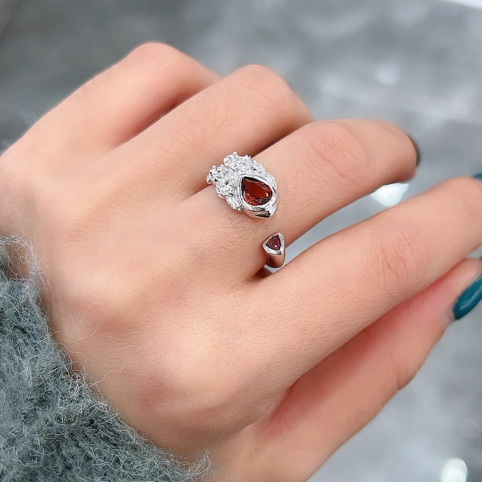 S925純銀莫桑石首飾｜水滴｜輕奢精緻
