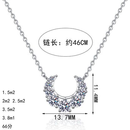 S925純銀莫桑石首飾｜66分｜高級感