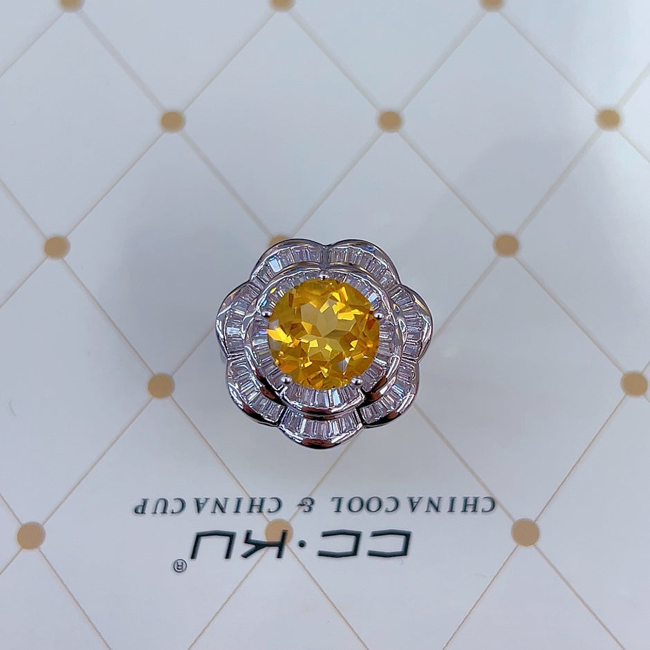 S925純銀莫桑石首飾｜圓鑽｜輕奢精緻