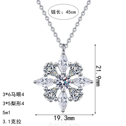 S925純銀莫桑石首飾｜3.1克拉｜高級感
